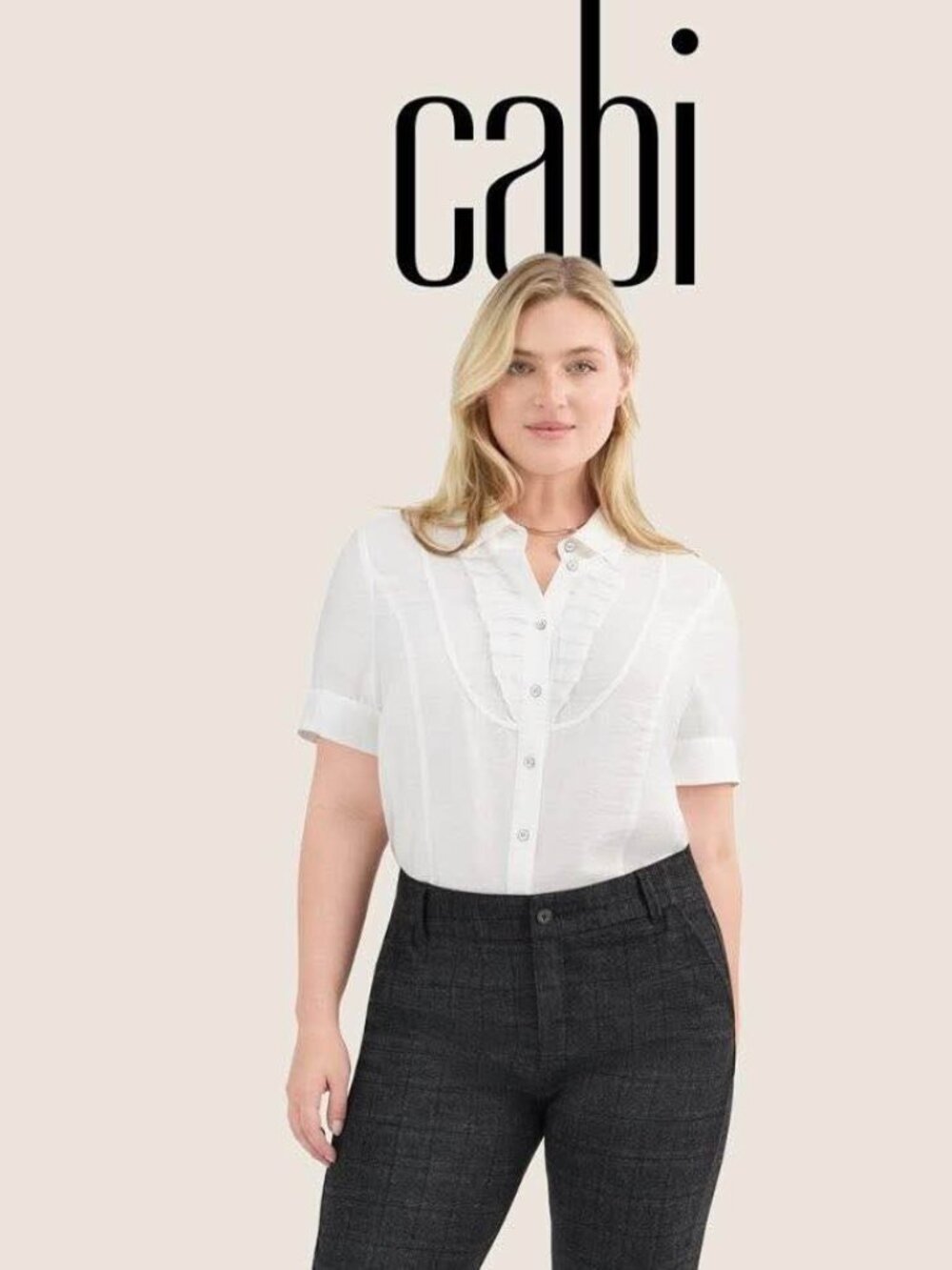 NWT | Cabi 4717 Tuxedo Top #4717